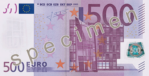 Лице на €500