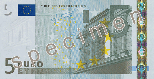 Лице на €5